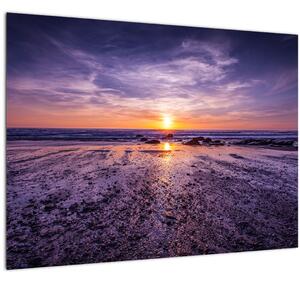 Slika plaže - zalazak sunca (70x50 cm)