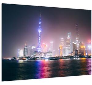 Slika noćnog Šangaja (70x50 cm)