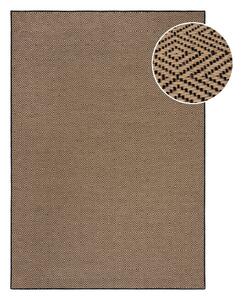 Crni/u prirodnoj boji juten tepih 120x170 cm Diamond – Flair Rugs