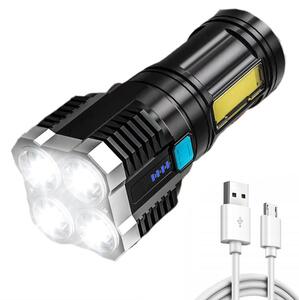 Multi -mornara LED svjetiljka s 4 lUD ručno s baterijom 1000LM