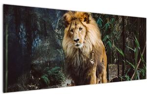 Slika lava u prirodi (120x50 cm)