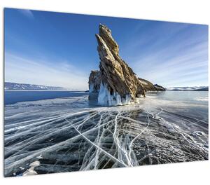 Slika ledenih stijena (90x60 cm)