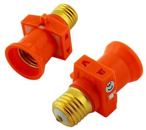 Utičnica za E27 prekidač s prekidačem i 2x 220V adapterom na 4a