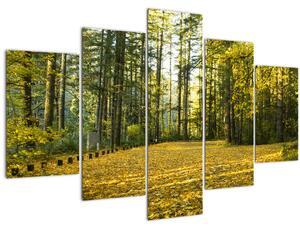 Slika - šuma u jesen (150x105 cm)