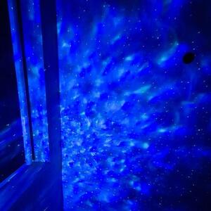 LED RGB Zvjezdani projektor i Bluetooth Loud USB White