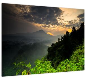 Slika - zeleni planinski krajolik (70x50 cm)