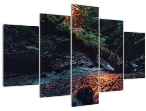 Slika planinskog potoka (150x105 cm)