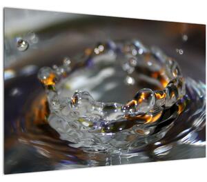 Slika narukvice od kapljica vode (90x60 cm)