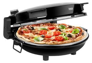 1200W kamena peć za pizzu 32cm do 400°C + 2 rešoa SUPREME