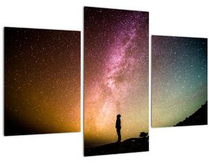 Slika - nebo puno zvijezda (90x60 cm)