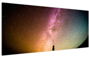 Slika - nebo puno zvijezda (120x50 cm)