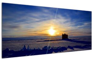 Slika - polarni krajolik (120x50 cm)