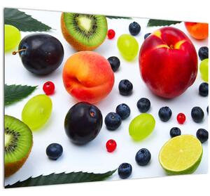 Slika voća s kapima vode (70x50 cm)