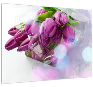 Slika - buket tulipana (70x50 cm)
