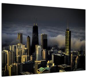 Slika grada u oblacima (70x50 cm)