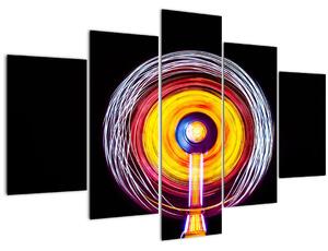 Slika svjetala u krugu (150x105 cm)