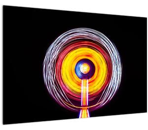 Slika svjetala u krugu (90x60 cm)