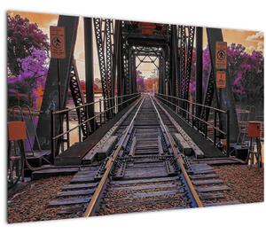 Slika željezničkog mosta (90x60 cm)