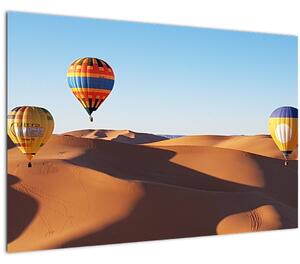Slika - leteći baloni u pustinji (90x60 cm)