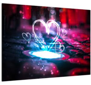 Slika svijetlećeg srca (70x50 cm)