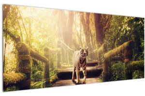 Slika tigra u džungli (120x50 cm)