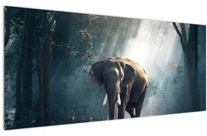 Slika slona u džungli (120x50 cm)