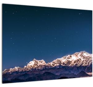 Slika planina i noćnog neba (70x50 cm)