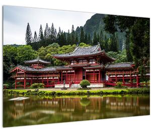 Slika - kineska arhitektura (90x60 cm)