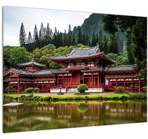 Slika - kineska arhitektura (70x50 cm)