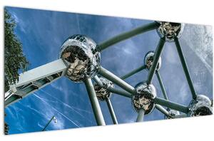 Slika - Atomium u Bruxellesu (120x50 cm)