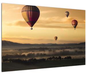 Slika - leteći baloni (90x60 cm)