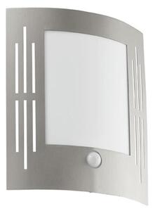 EGLO 88144 - Vanjska zidna senzorska svjetiljka CITY 1xE27/15W/230V IP44