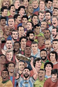 Poster Legends - Football Greatest!S, (61 x 91.5 cm)