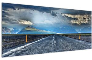 Slika ceste u oluji (120x50 cm)