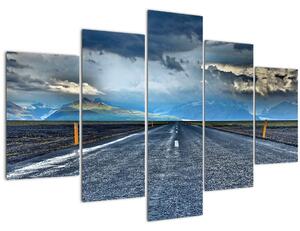 Slika ceste u oluji (150x105 cm)