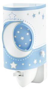 Dalber 63235LT - LED Dječja lampica za utičnicu BLUE MOON LED/0,5W