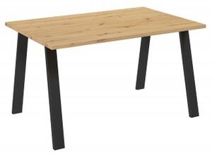 Zondo Blagovaonski stol Kermit 138x90 (hrast artisan) (za 4 do 6 osoba). 1033076