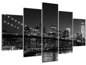 Slika Brooklynskog mosta u New Yorku (150x105 cm)