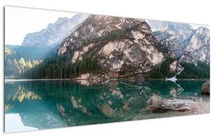 Slika planinskog jezera (120x50 cm)
