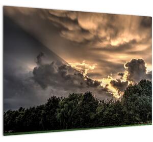 Slika oblaka i šume (70x50 cm)
