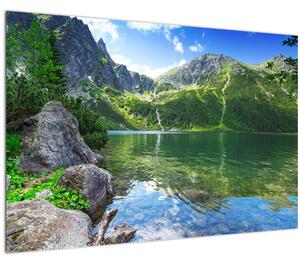 Slika jezera u Tatrama (90x60 cm)