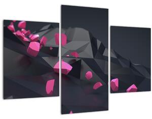3D apstraktna slika (90x60 cm)