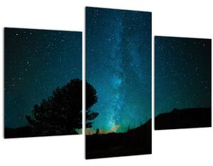 Slika noćnog neba sa zvijezdama (90x60 cm)