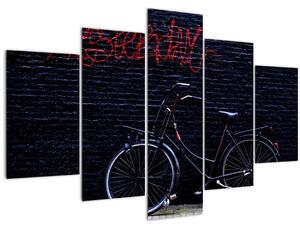 Slika bicikla u Amsterdamu (150x105 cm)