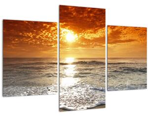Slika zalaska sunca na Korzici (90x60 cm)