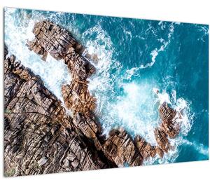 Slika stijena i mora (90x60 cm)