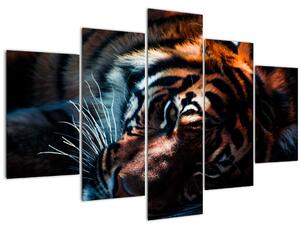 Slika ležećeg tigra (150x105 cm)