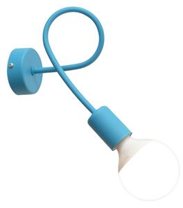 Zidna svjetiljka OXFORD 1xE27/60W/230V plava