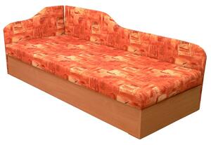 Zondo Jednostruki krevet (kauč) 80 cm Eda 4/2 (s pjenastim madracem) (L). 774111