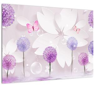 Slika - Na rijeci cvijeća (70x50 cm)